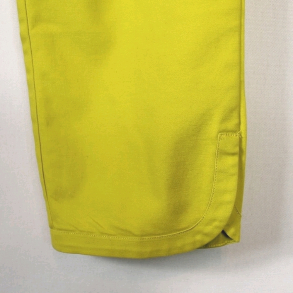 Anthropologie | Yellow crop trouser 8P NWT - Picture 5 of 7